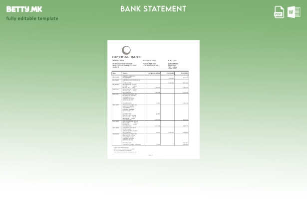 Модерен стил Шаблон за збор за извод од банкарска империјална Јужна Африка